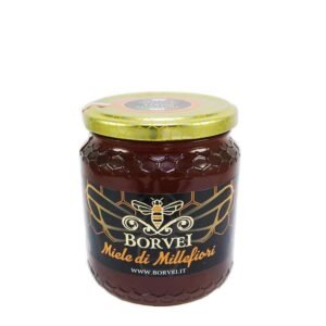 miele di millefiori vaso di vetro 500g Miele di millefiori