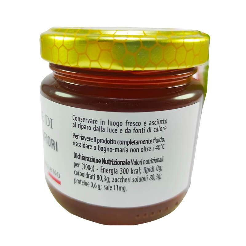 vaso-di-vetro-110g-miele-millefiori-produzione-apicoltura