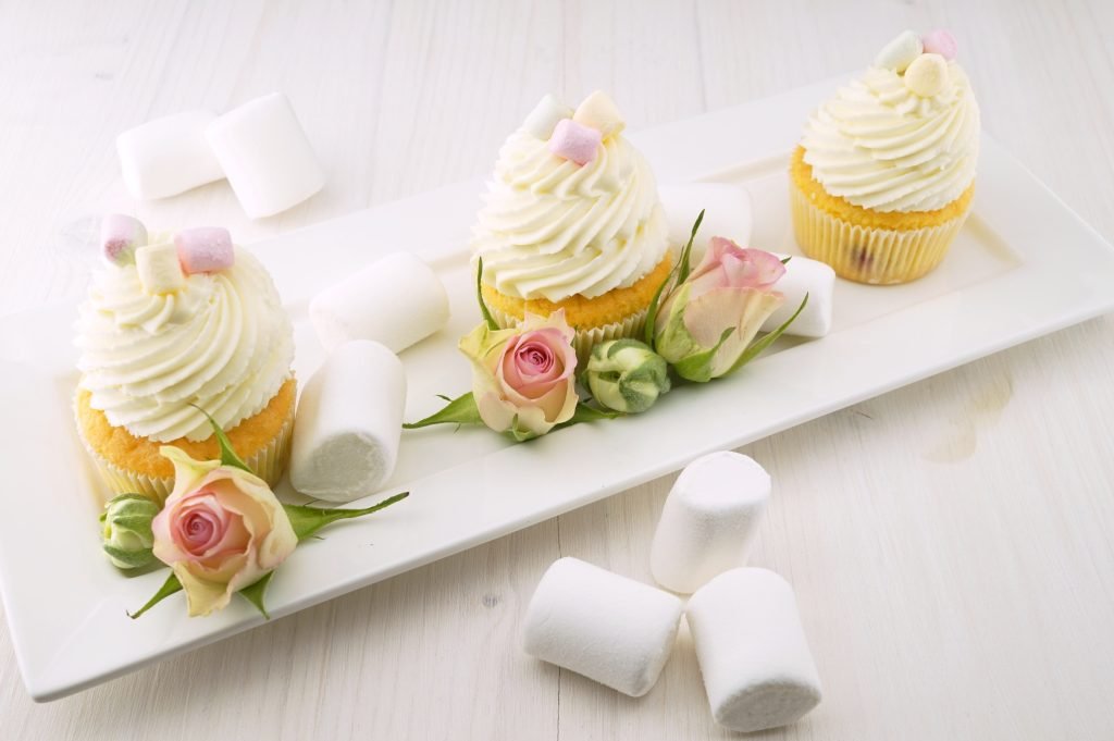 CUPCAKE GLASSATI AL MIELE