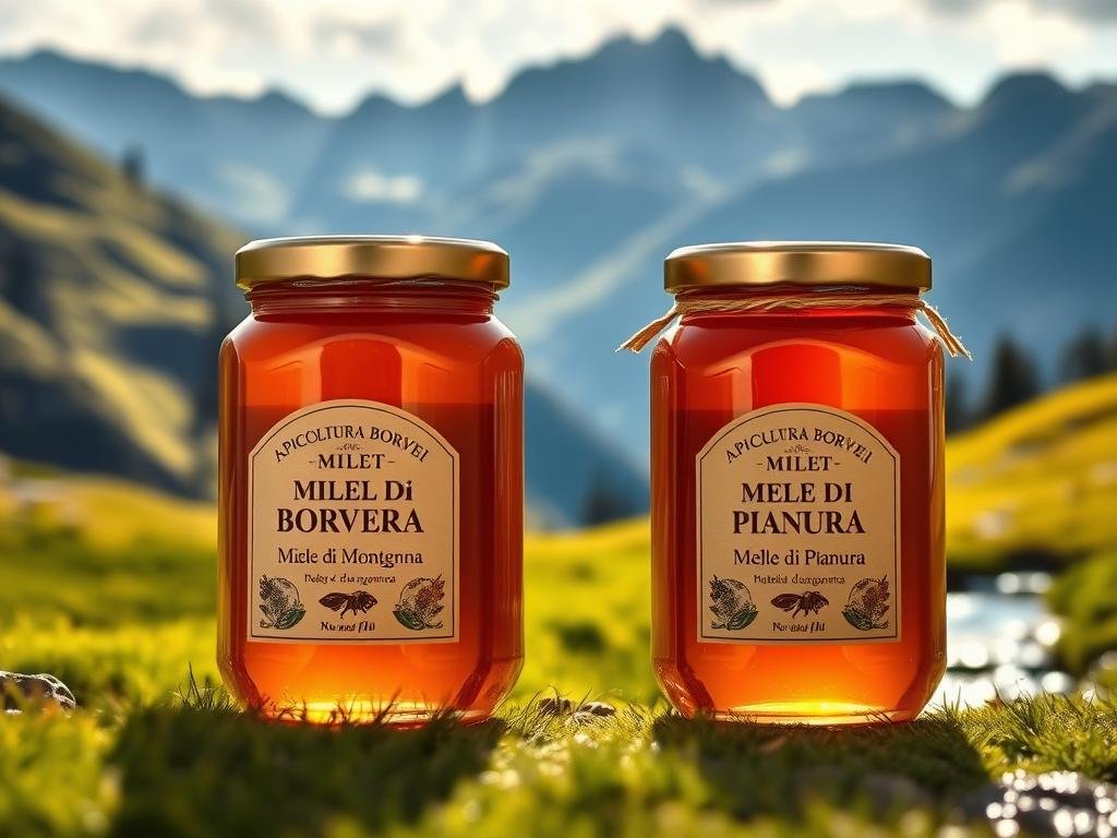 Confronto nutrizionale miele di montagna e pianura