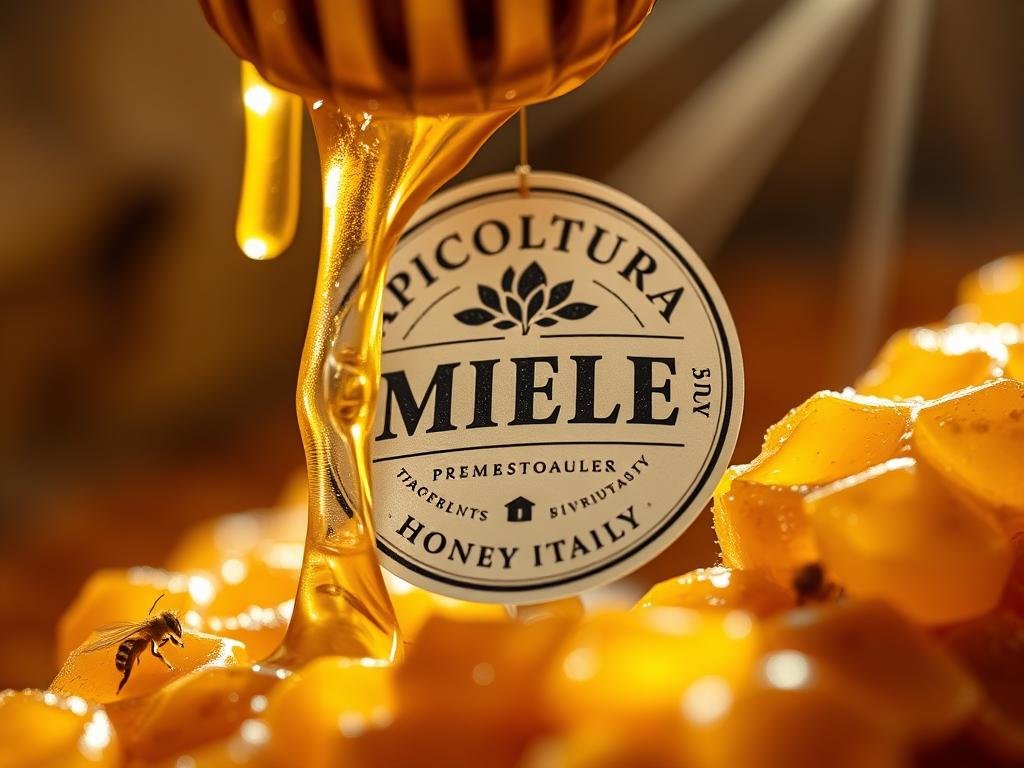 Etichettatura del miele