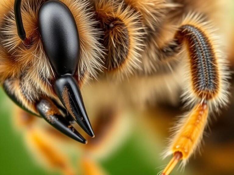 Funziona il Pungiglione di un’Ape? Meccanismo di Difesa e Perdita della Vita