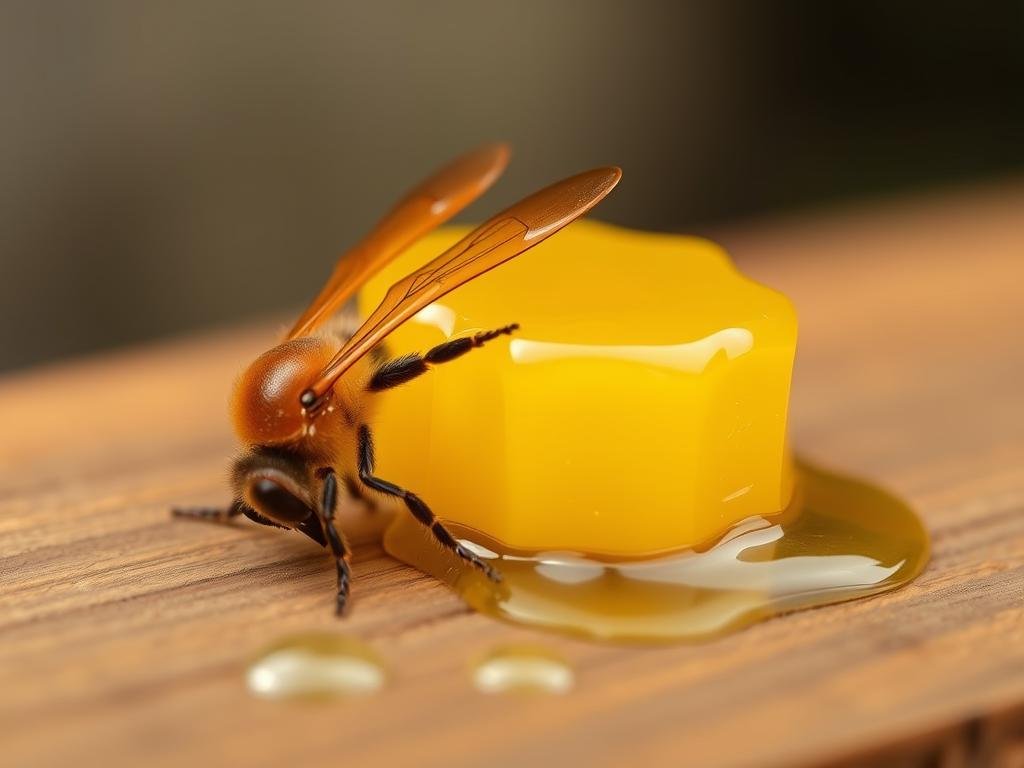 Immagine della pappa reale fresca