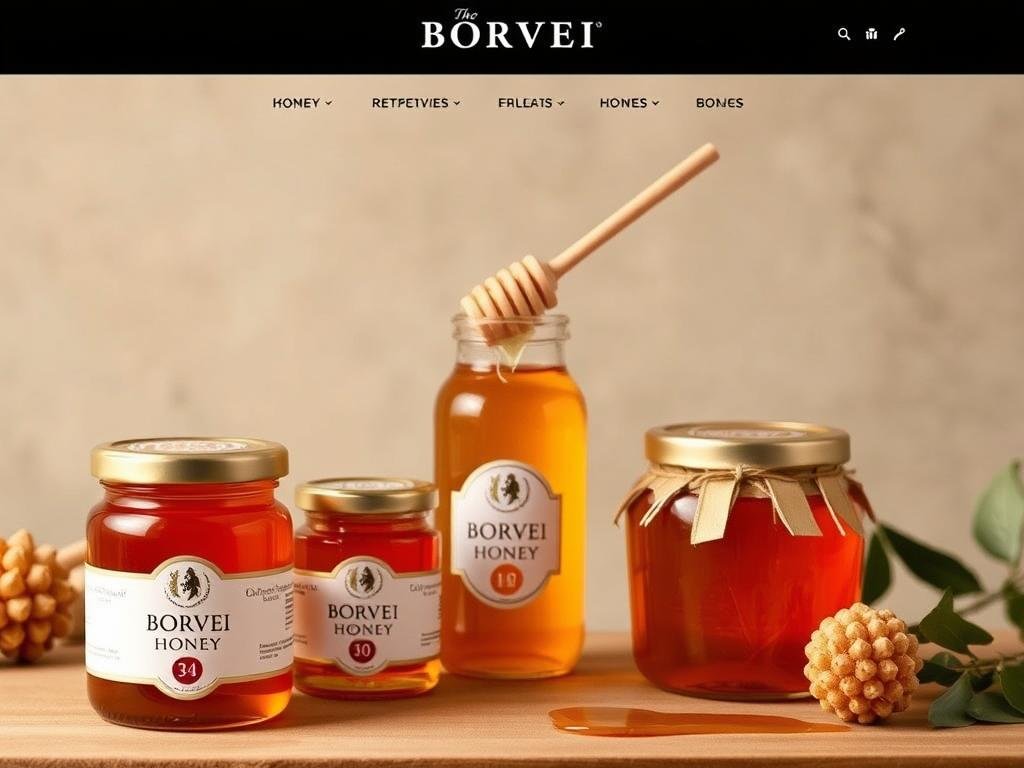 Immagine dello shop online Borvei con una selezione di mieli italiani di alta qualità Immagine dello shop online Borvei con una selezione di mieli italiani di alta qualità