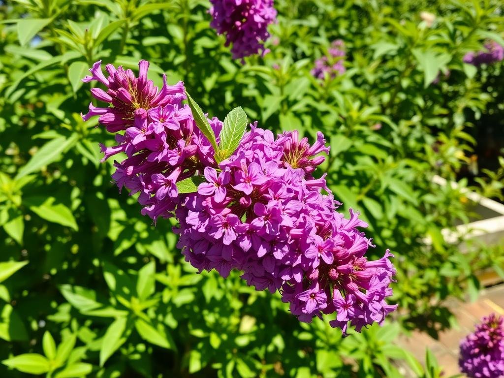 Immagine di una buddleja in fiore