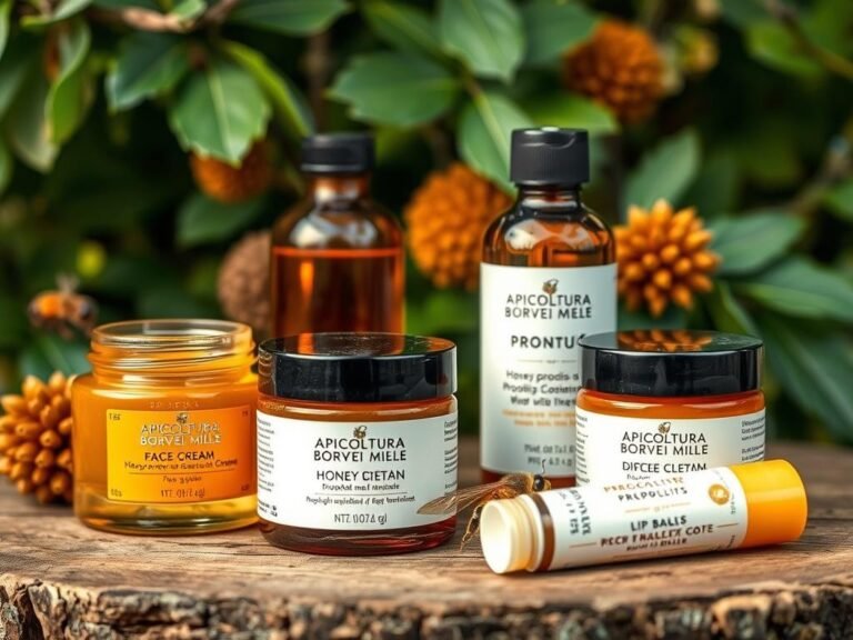 Propoli in Cosmetica:Utilizzata nelle Creme e nei Balsami per la Pelle