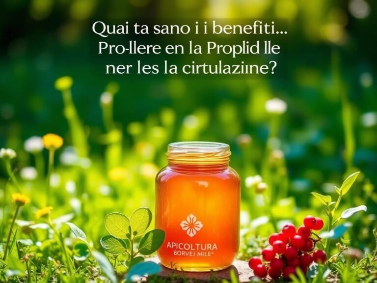 Quali Sono i Benefici della Propoli per il Cuore e la Circolazione?
