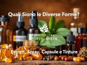 Quali Sono le Diverse Forme della Propoli? Estratti, Spray, Capsule e Tinture