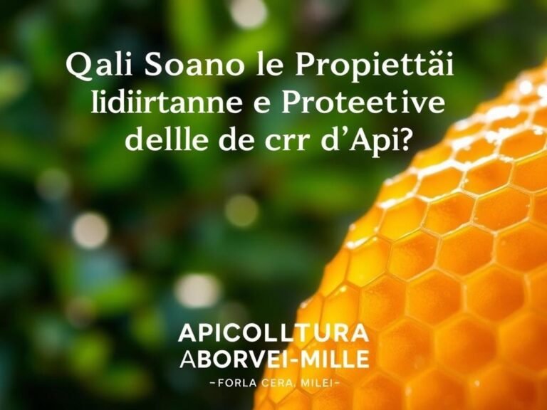 Quali Sono le Proprietà Idratanti e Protettive della Cera d’Api?
