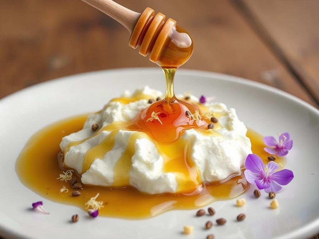 abbinamento miele millefiori e ricotta