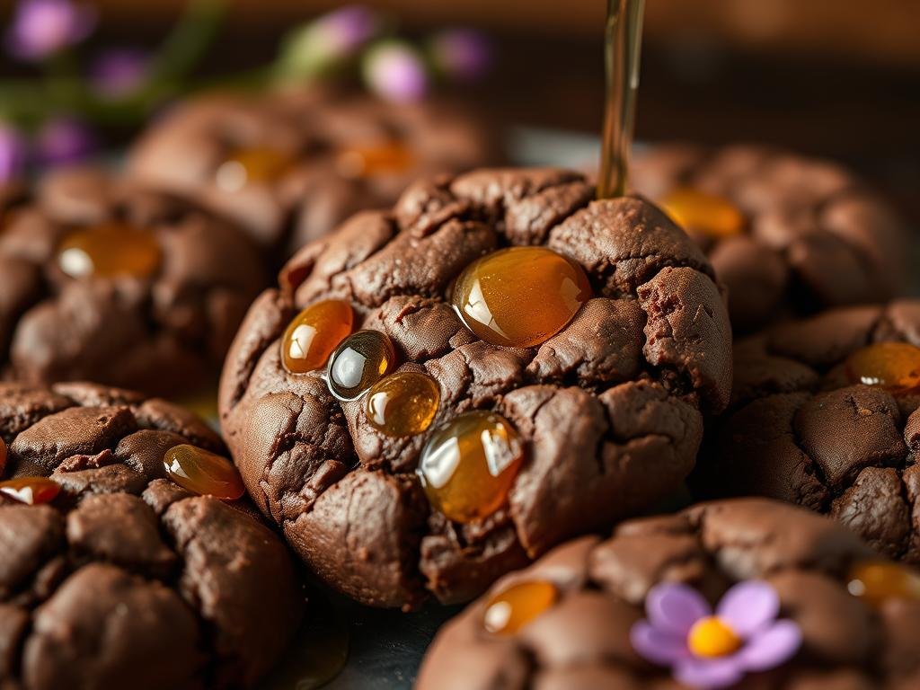 biscotti miele e cioccolato