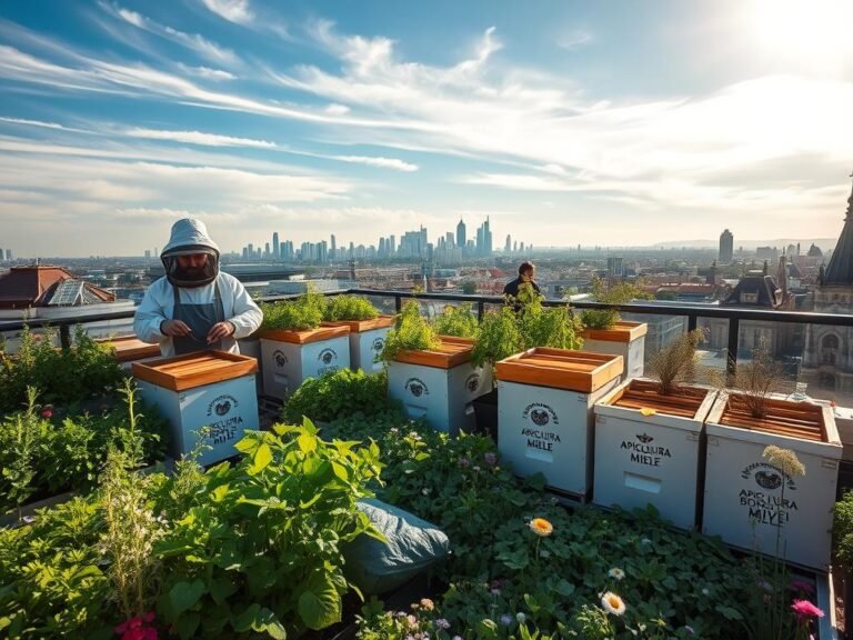 8. Apicoltura Urbana e Riduzione dell’Impronta Ecologica: Un Modello Sostenibile