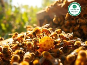 Come Funziona la Sostituzione Naturale della Regina in un Alveare?