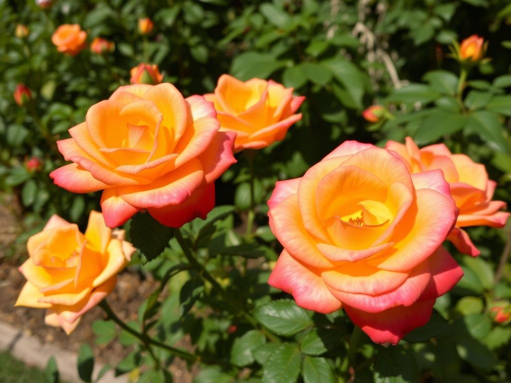 Genera un'immagine di Rose Mellifere