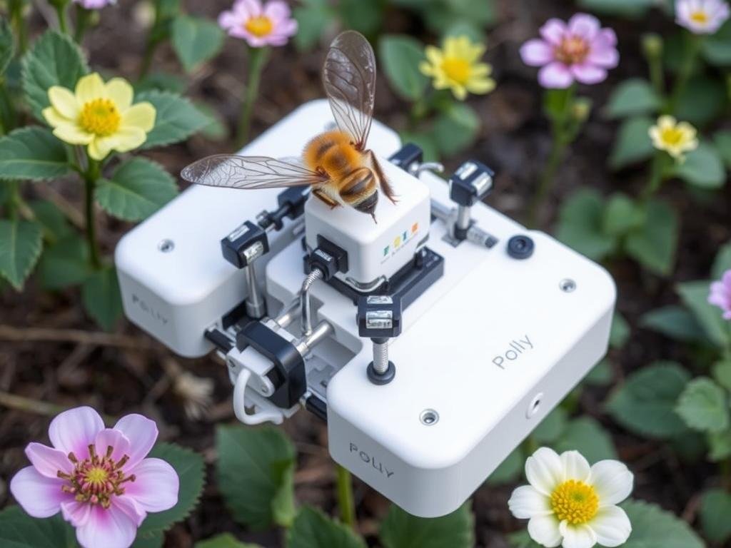 Generazione di un'immagine del sistema "Polly" per l'impollinazione robotizzata
