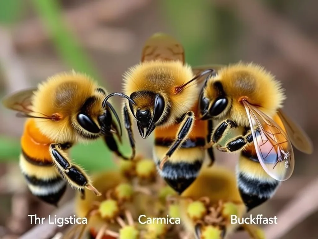 Immagine di api regine Ligustica, Carnica e Buckfast Immagine di api regine Ligustica, Carnica e Buckfast