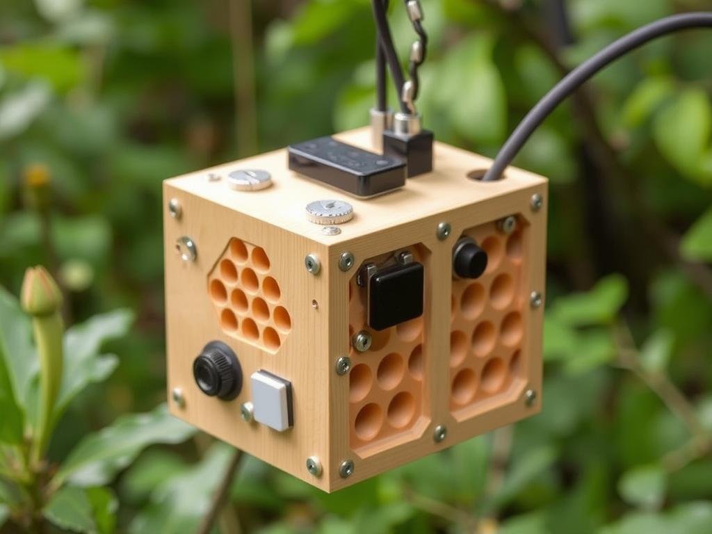 Immagine di un'arnia Modulare Smart con sensori integrati