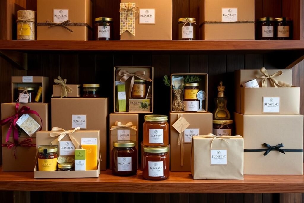 Confezioni regalo con miele già pronte in diverse varianti e dimensioni
