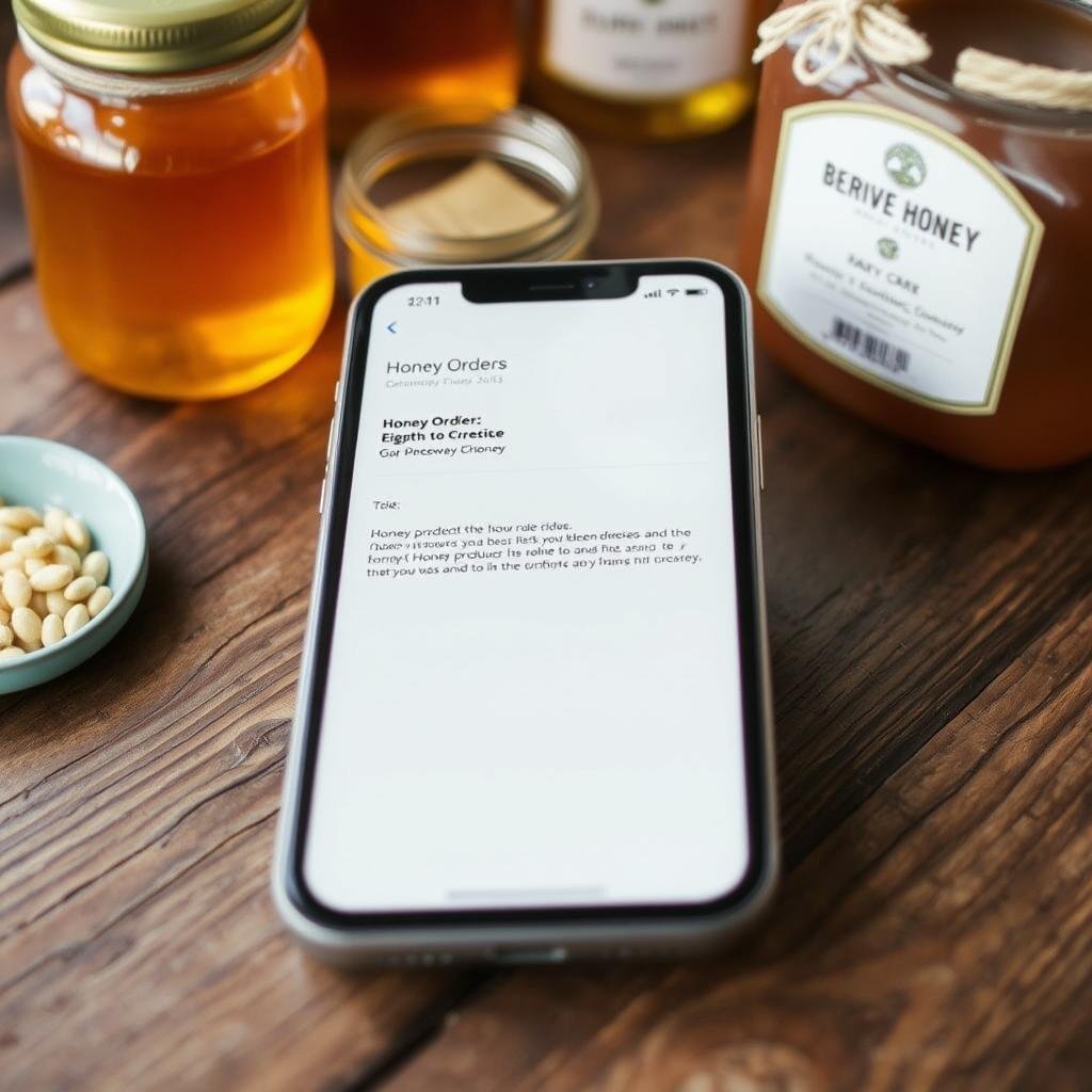 Email per ordini miele Bologna artigianale