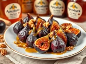 Fichi al forno con miele e noci: dessert facile e raffinato