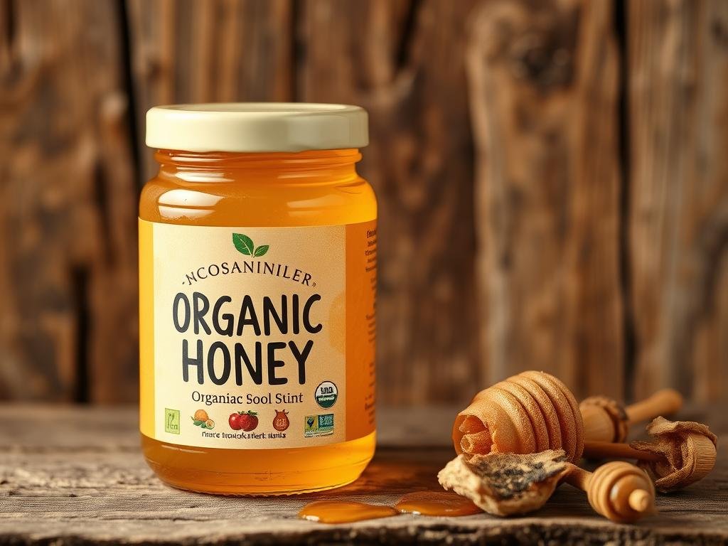 Immagine di miele d'acacia biologico
