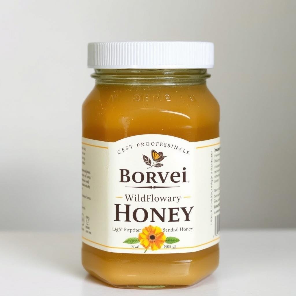 Miele millefiori Borvei con consistenza cremosa