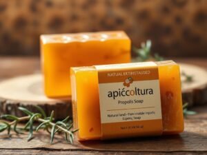 Saponetta alla propoli: antibatterica naturale per la pelle sensibile e impura