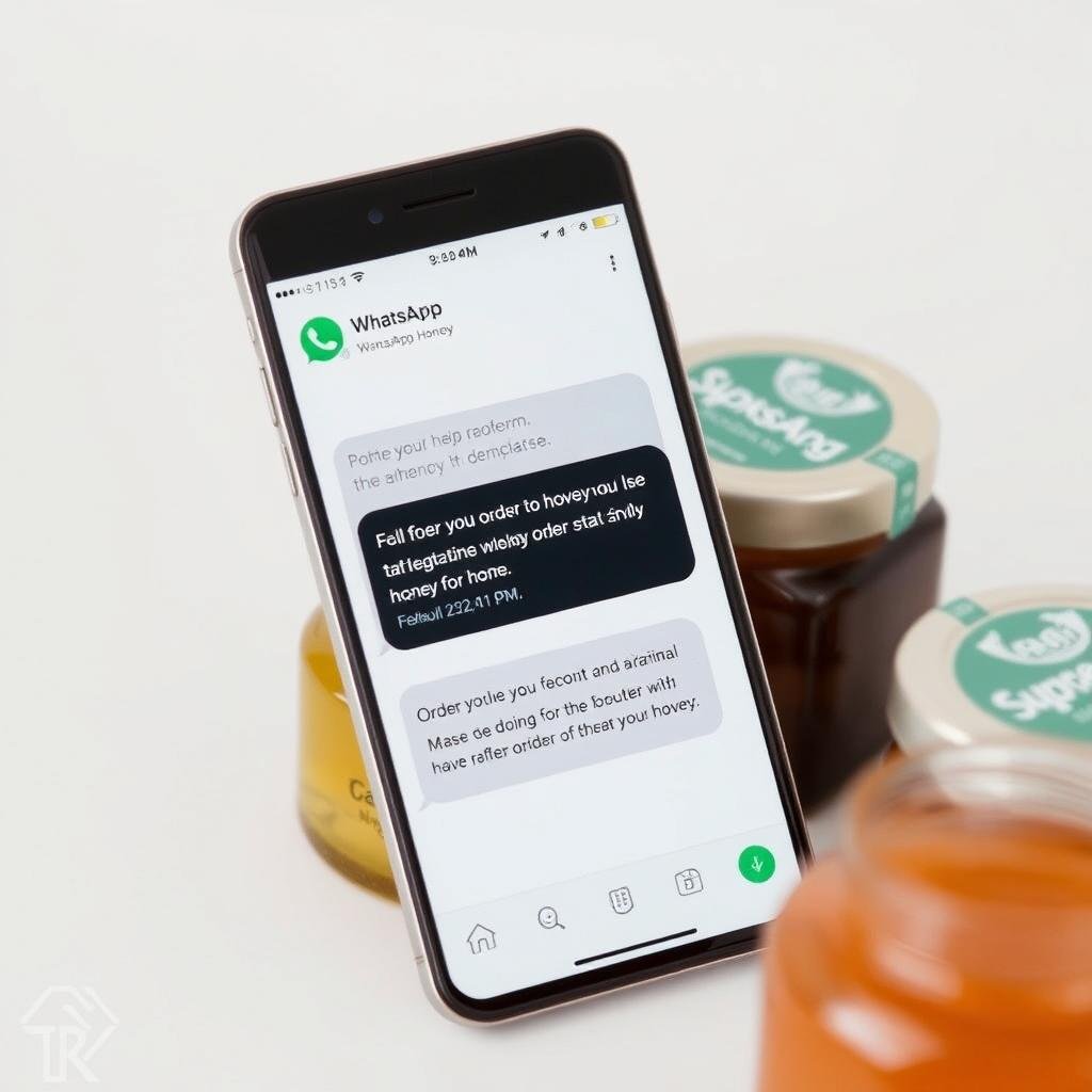 WhatsApp per ordini miele Bologna